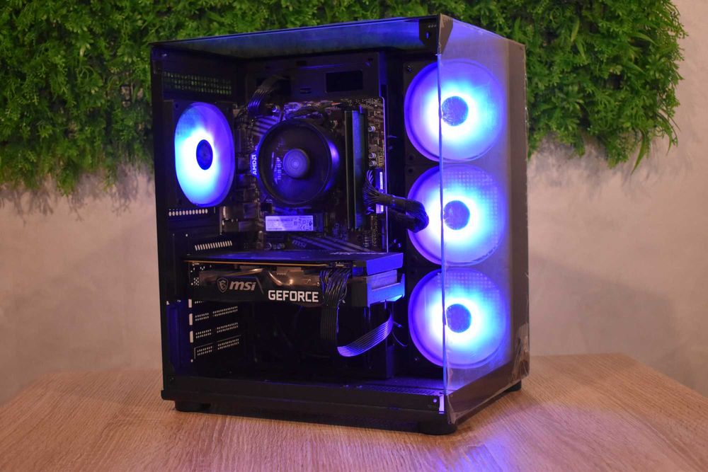 Геймърски Компютър Ryzen 5 5500 | RTX 3060TI | 16GB RAM | 256GB Ssd |