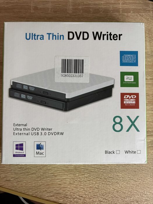 DVD Writer extern, 8X Ultra Thin ( CITITI ANUNTUL )
