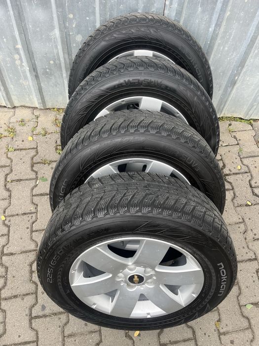Jante 5x114.3mm. anvelope iarna 225/65 R17, Nissan Hyundai Kia Renault