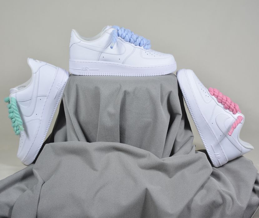 Pantofi Sport Nike Air Force 1 Low Rope Laces 100% originali