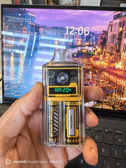 Pachet 2 Bucati Vape 6000 Puffs Jucy Pod  Reincarcabil Oferta