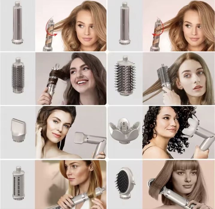 Мощен сешоар / маша/ multi styler 8in1