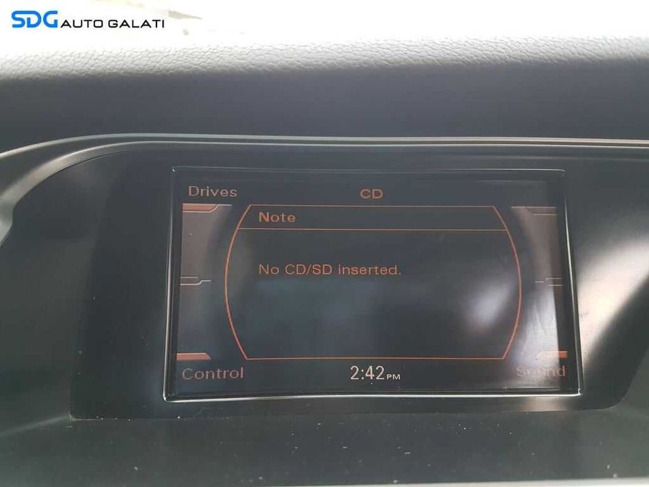 Display Afisaj Ecran MMI CD Player Navigatie Audi A4 B8 2008 - 2013