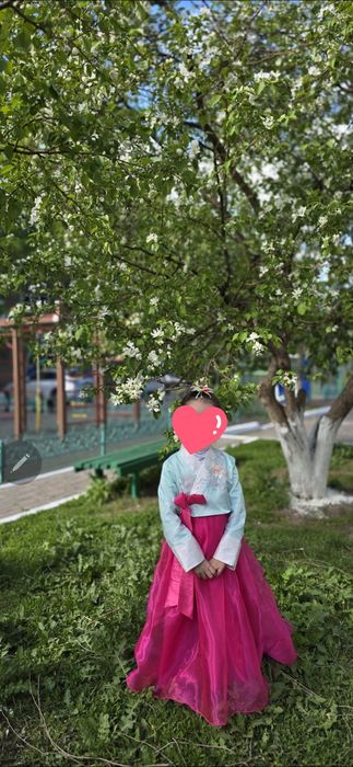 Корейский костюм на девочку 5–8 лет