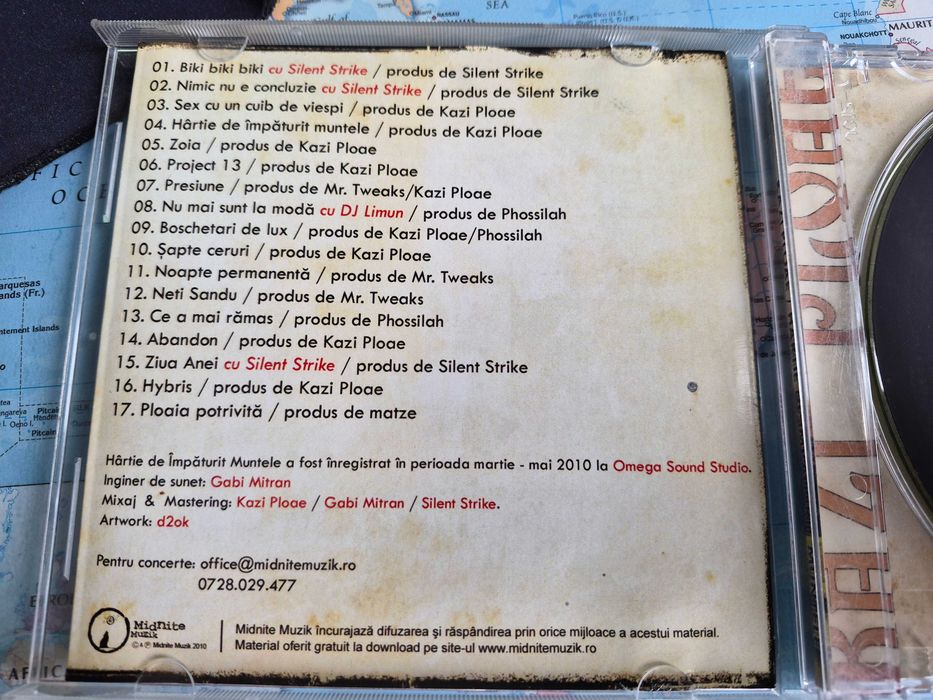 Kazi Ploae - Hartie de Impaturit Muntele CD