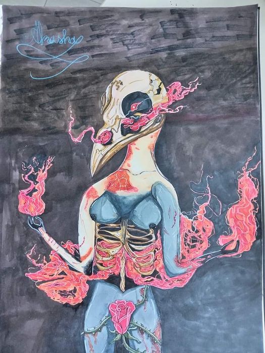 Postere cu tematica trippy, naturala si fantasy. Marime A4