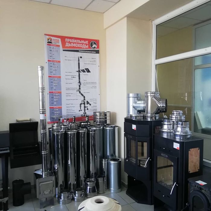 Дымоходы, банные печи, угольные котлы