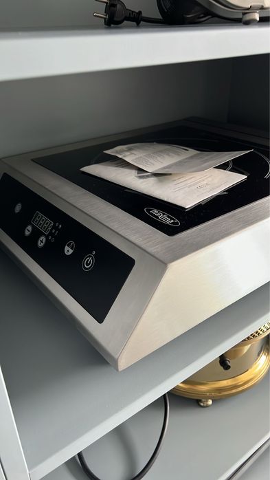 Plită inducție profesională electrică XL cu un arazător