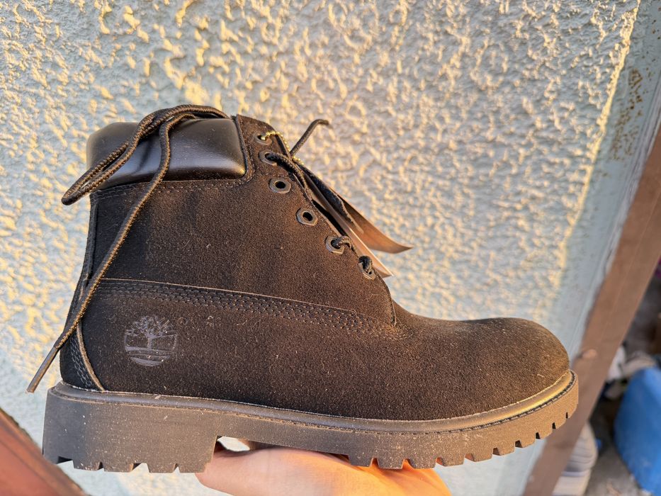 Ботинки черные Timberland 37-38 размера