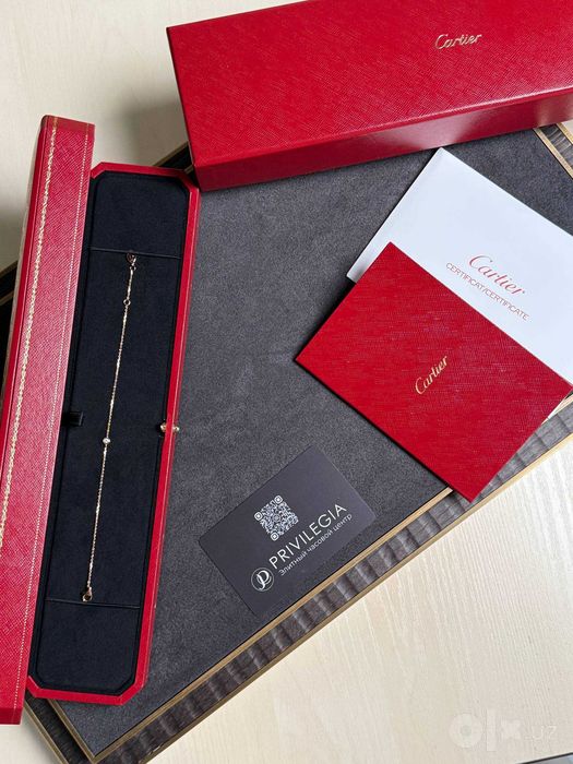 NEW Браслет с бриллиантом Cartier d’Amour Mini Model r/g