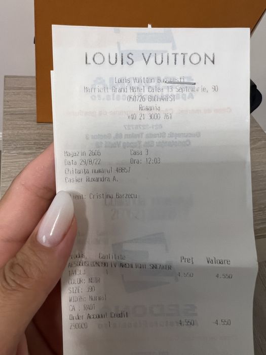 Sneakers Louis Vuitton Autentici