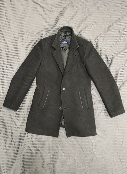 Черно палто Teodor (мъжко)