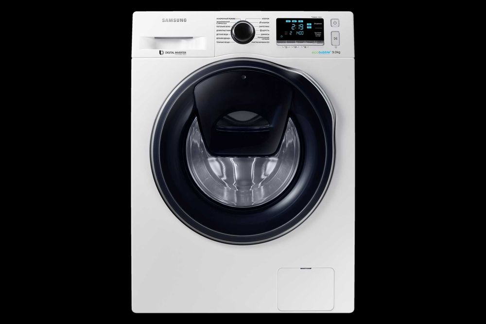 Стиральная машина Samsung WW90K6414QW/LP ECO Bubble 9 kg