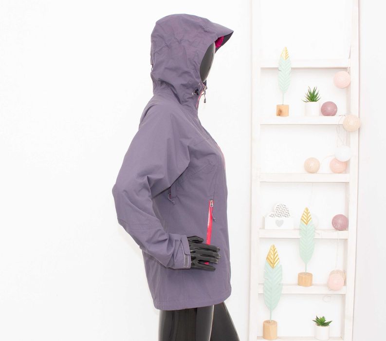 Оригинално дамско яке The North Face Hyvent лилаво водоустойчиво S