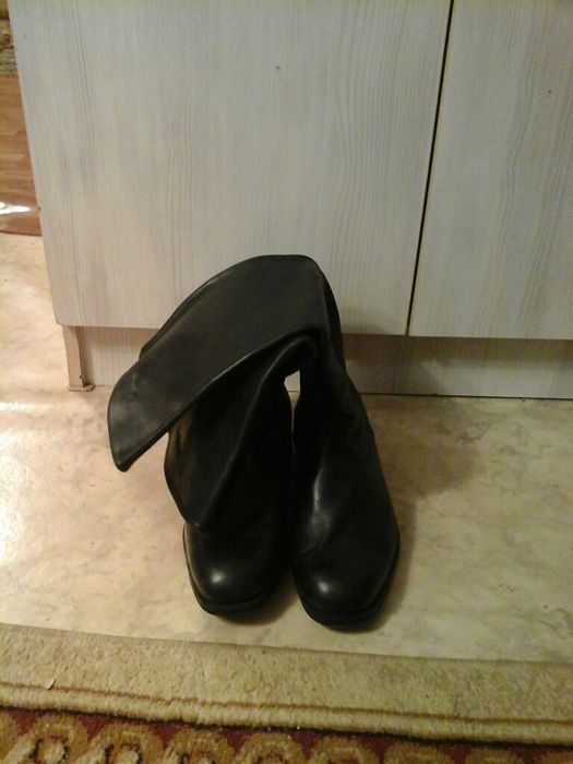 Хромовые сапоги. СССР.