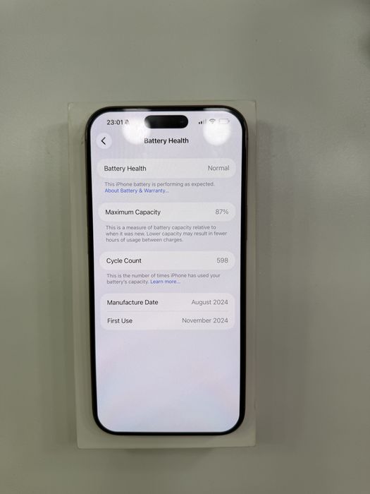 Iphone 16 pro max desert titanium