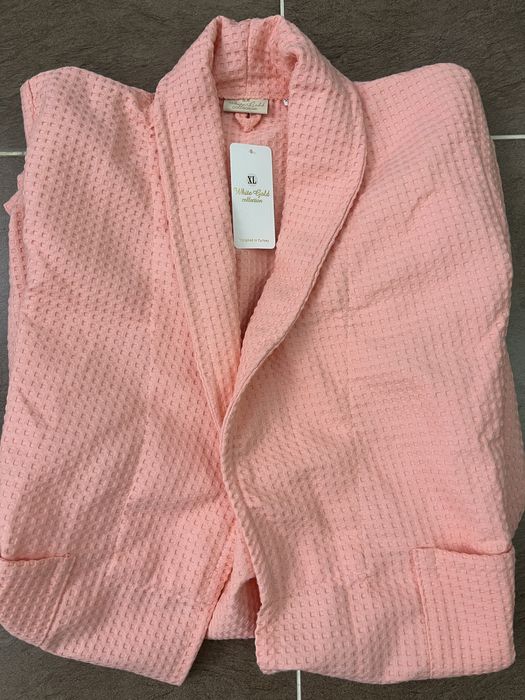 Вафелный банный халат 100% хлопок