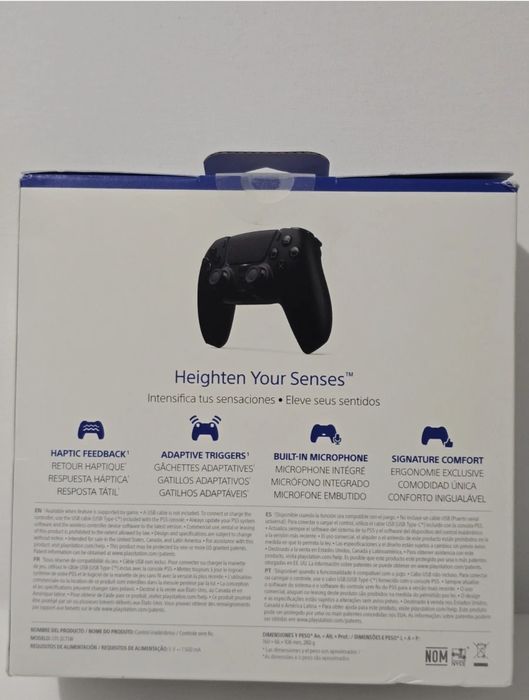 Оригинален PS5 джойстик – черен, отлично състояние, с кутия