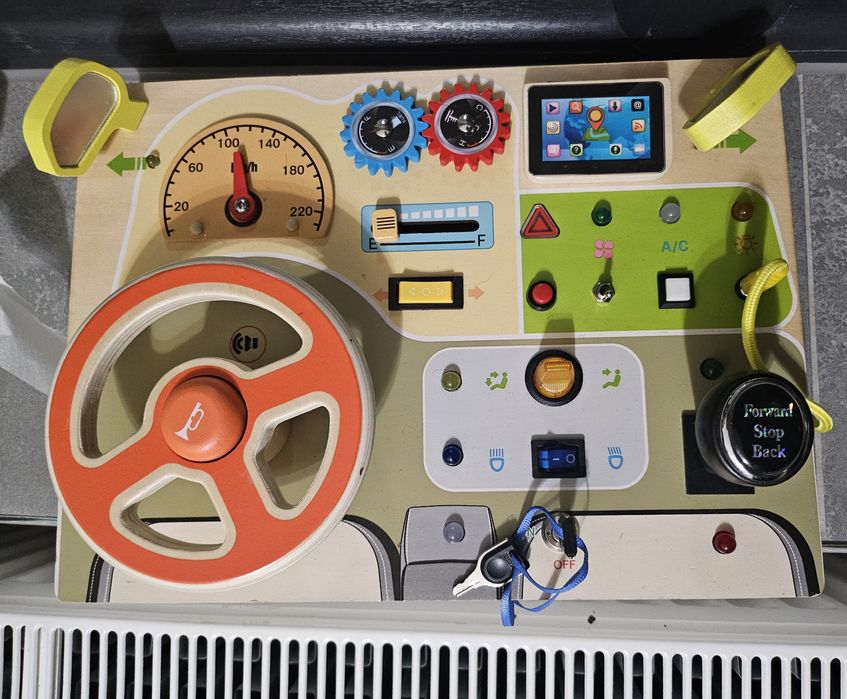 Интерактивна сензорна дъска за с волан, LED дейности