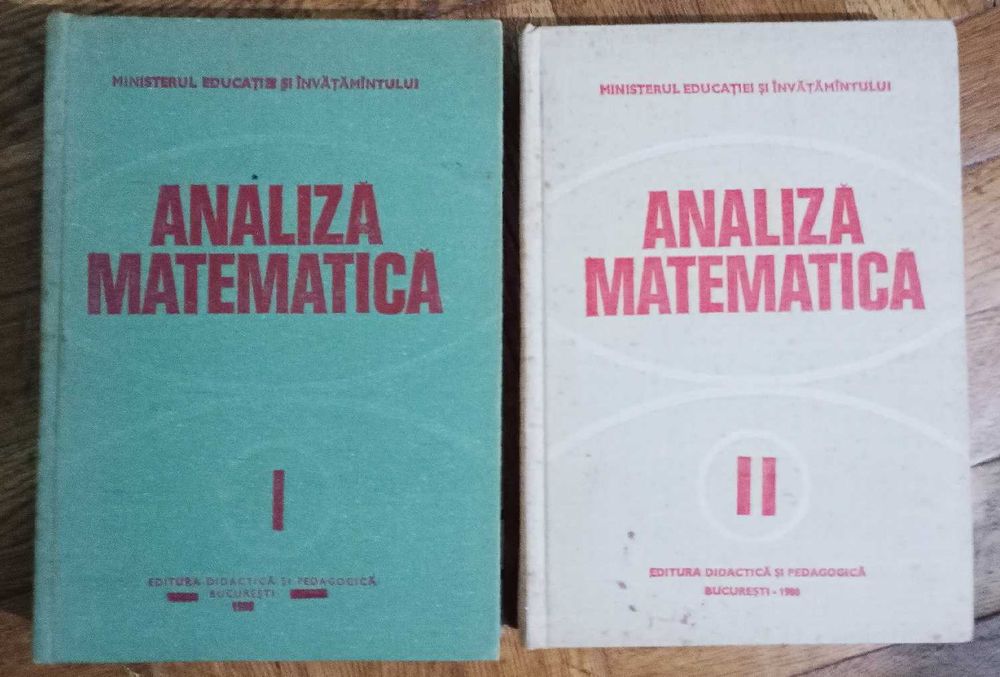 Analiza matematica vol 1 si 2