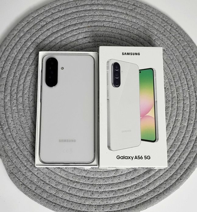 Samsung Galaxy A56 5G Alb 256 GB, ca nou, liber, la cutie