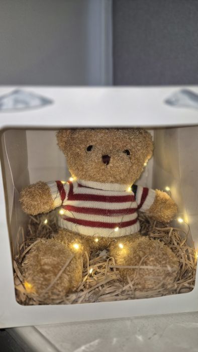 Плюшевый мишка с голосом близкого.Самый душевный подарок для 14 феврал