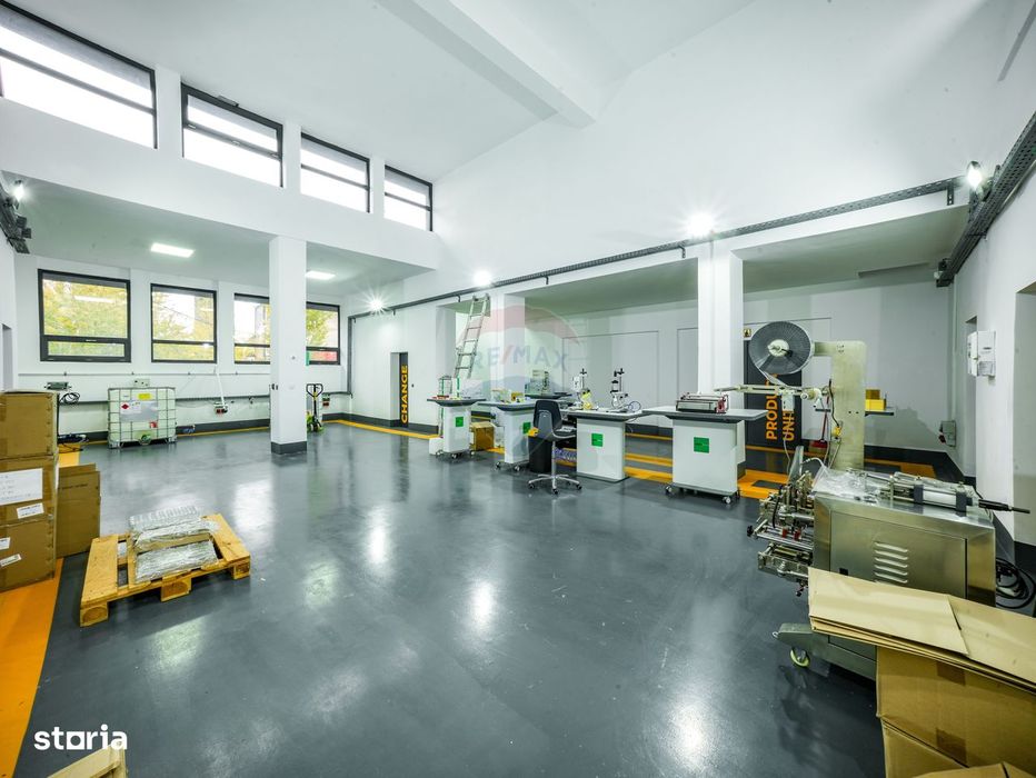 Vanzare Spatiu industrial Clasa A, 895 mp + teren 2.880 mp, Ploiești