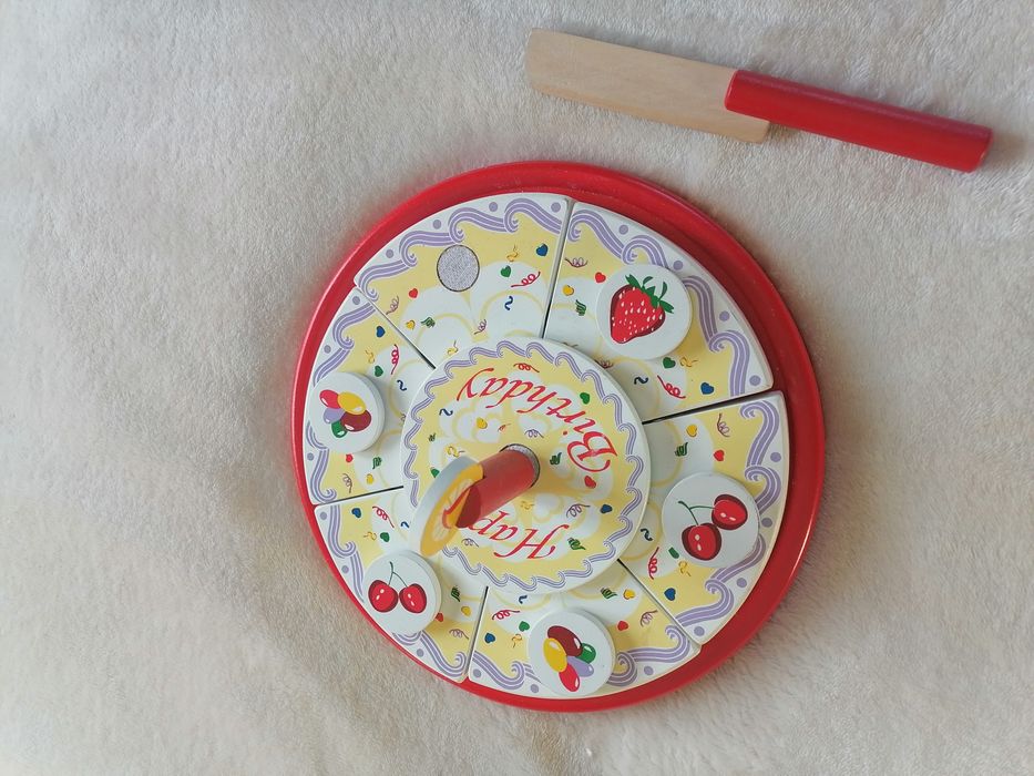 Дървена торта + кубчета