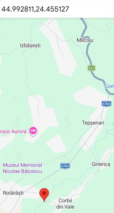 Terenuri Vâlcea, Galicea/N.Bălcescu