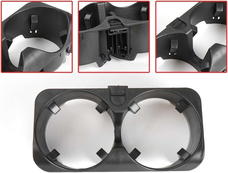 Къпхолдър Mercedes W221 Разделител поставка за чаши Подлакътник Кутия