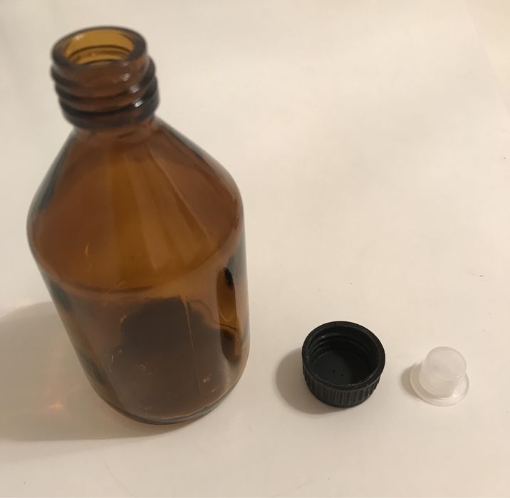 Флаконы стеклянные