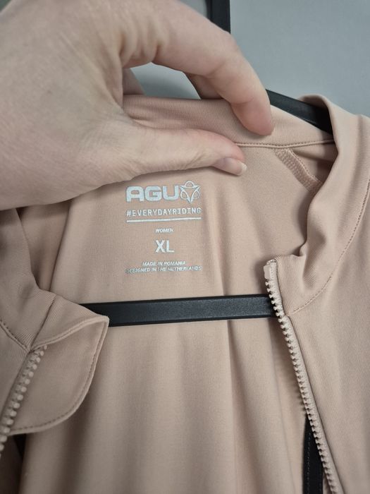 Bluza maneca scurta tricou dama ciclism  AGU noua fără etichetă XL
