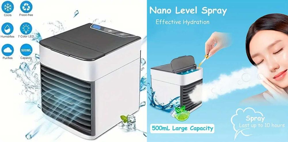 Aeroterma cu apa 3-in-1 umidificare, purificarea si racire aer. Noua!