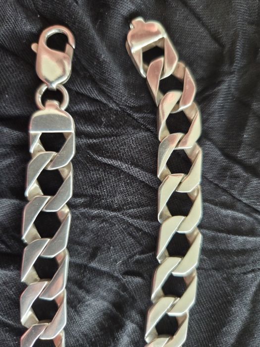 Масивен сребърен ланец