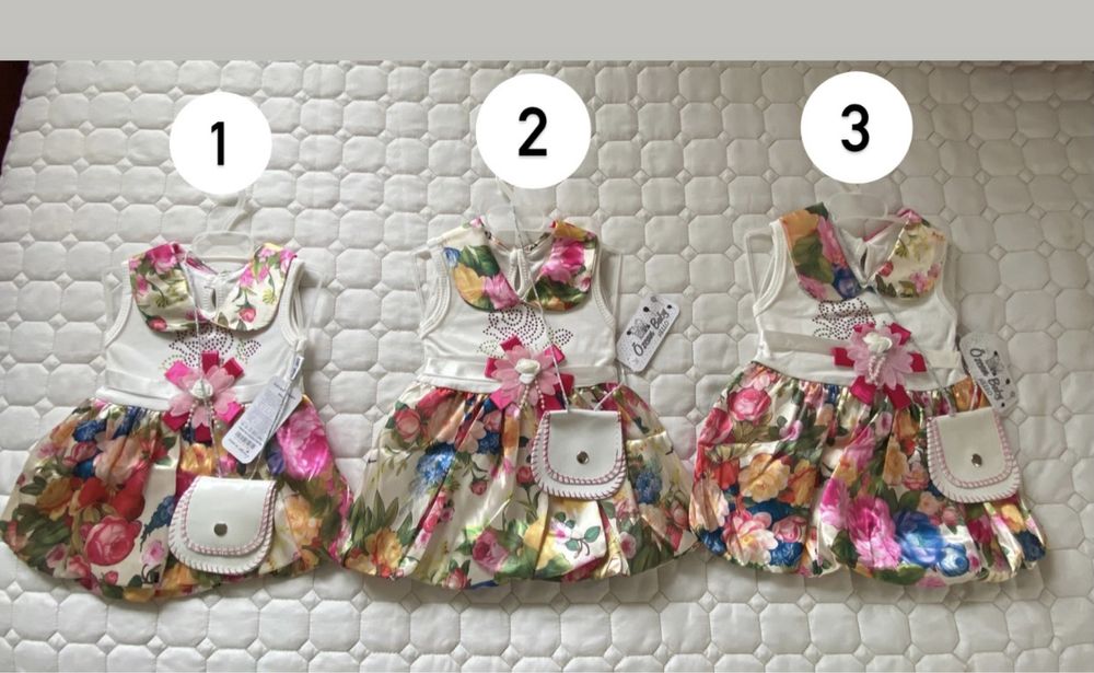 Бебешки рокли 4 модела