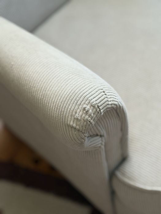 Кресло с табуретка Ikea Strandmon