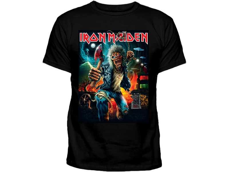 Рок тениска Iron Maiden - 11 модела Всички размери