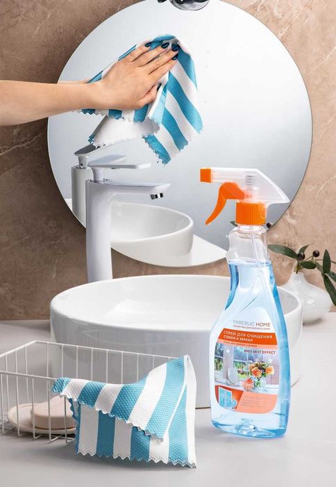 Салфетка для стекла «Алмазная грань» — блеск без разводов