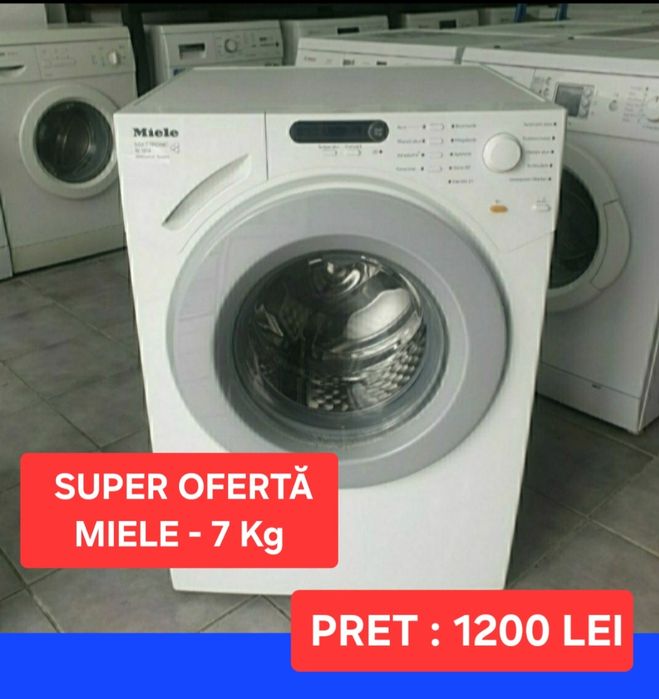 Miele  / 7 kg. Super oferta. Impecabilă.  Import Germania.