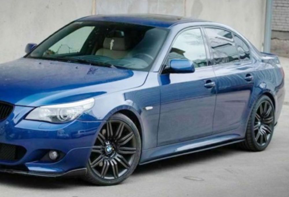 Добавки Прагове BMW БМВ E60 E61 M-Performance - Черен гланц НА СКЛАД!!