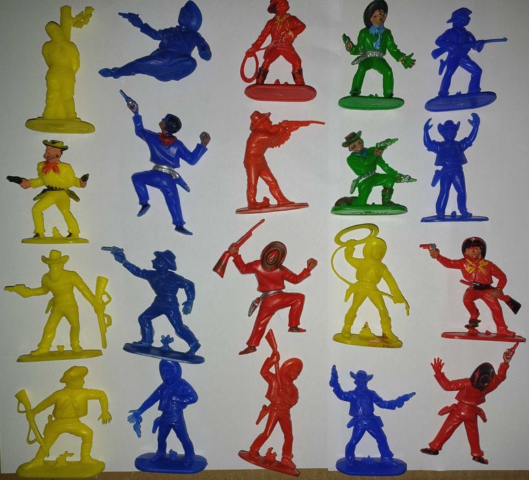 Colectie completa indieni cowboy Jean Hoefler WG