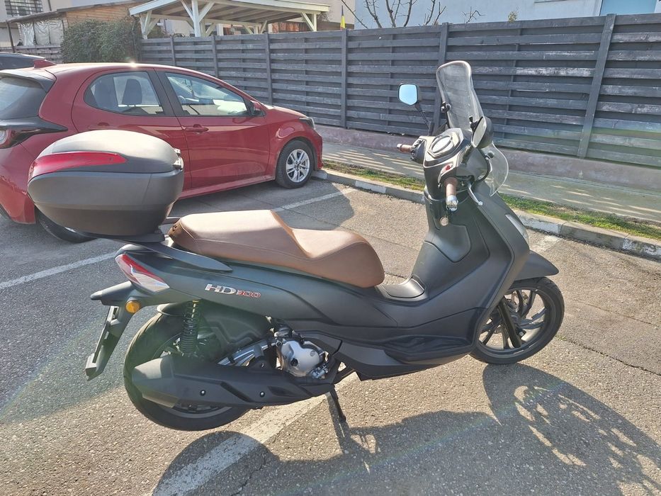SYM HD 300 – an 2021 | doar 950 km, carnet service | Stare impecabilă