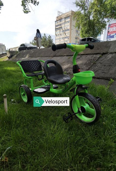 Детский Велосипед с доп. сиденьем. Форма оплаты любая. Кредит.