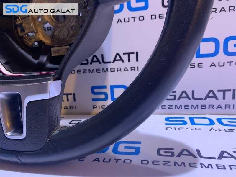 Volan Piele cu Padele si Comenzi VW CC 2012 - 2017 Cod 3C8959537D 3C8419091BF [L8145]