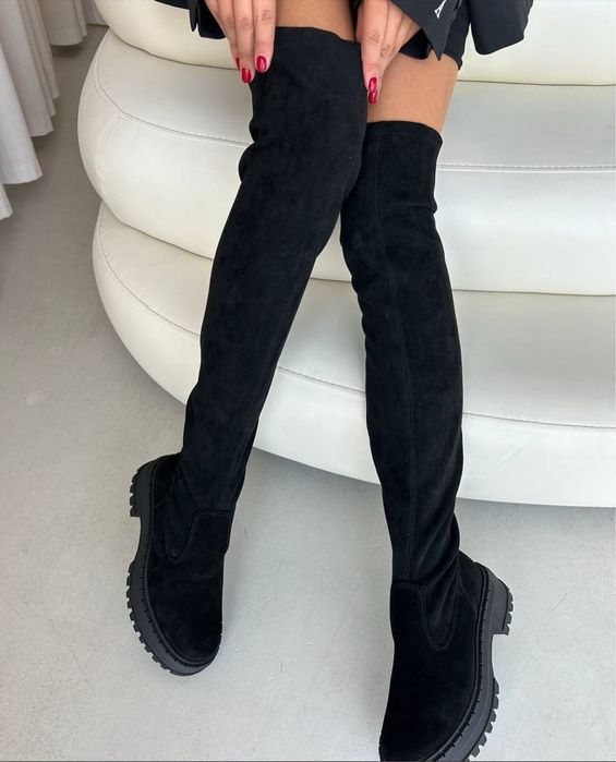 Зимние ботфорты 38 размера