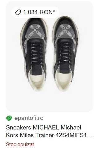 Pantofi sport casual 46 46.5 premium Michael Kors piele naturala moale