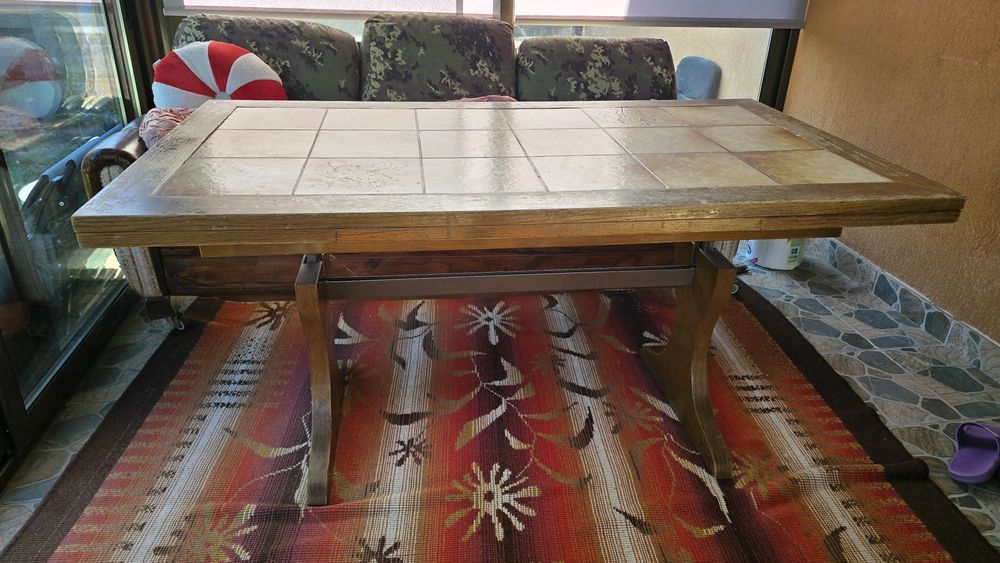 Masă terasă extensibila