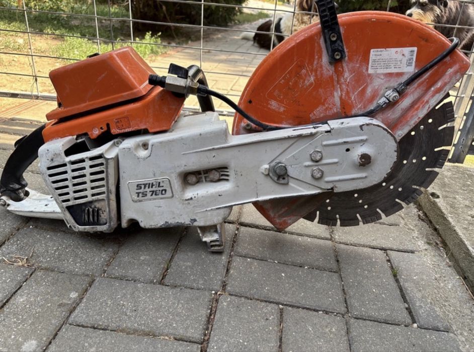 Drujba Sthil TS 760 de taiata Asfalt Beton Fier