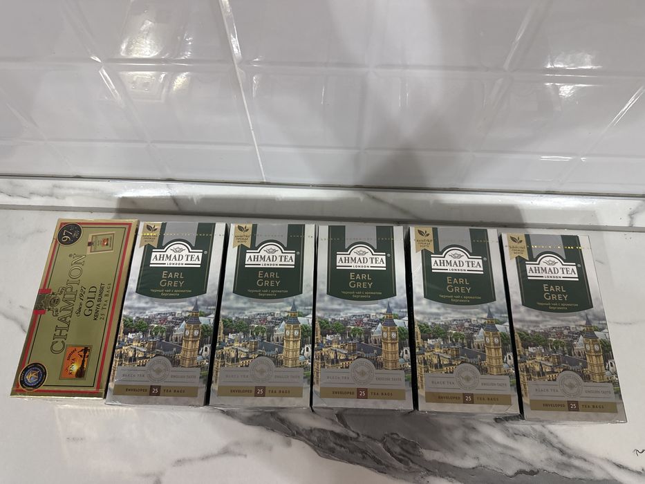 Чай черный в пакетиках