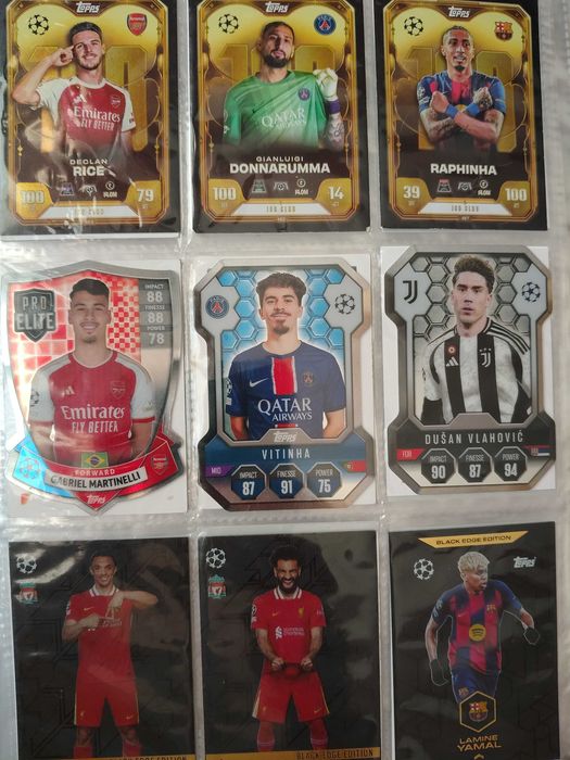 Match attax 2025/2026 карти